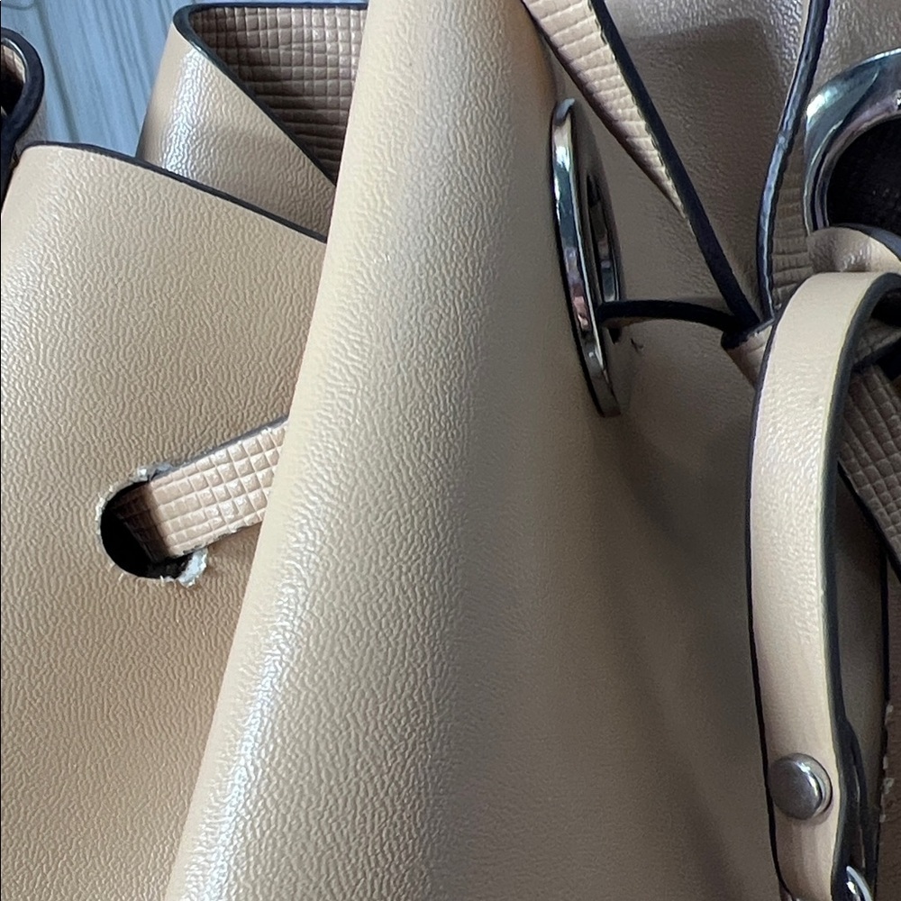 Zara Beige Bucket Shoulder Bag - Picture 10 of 15